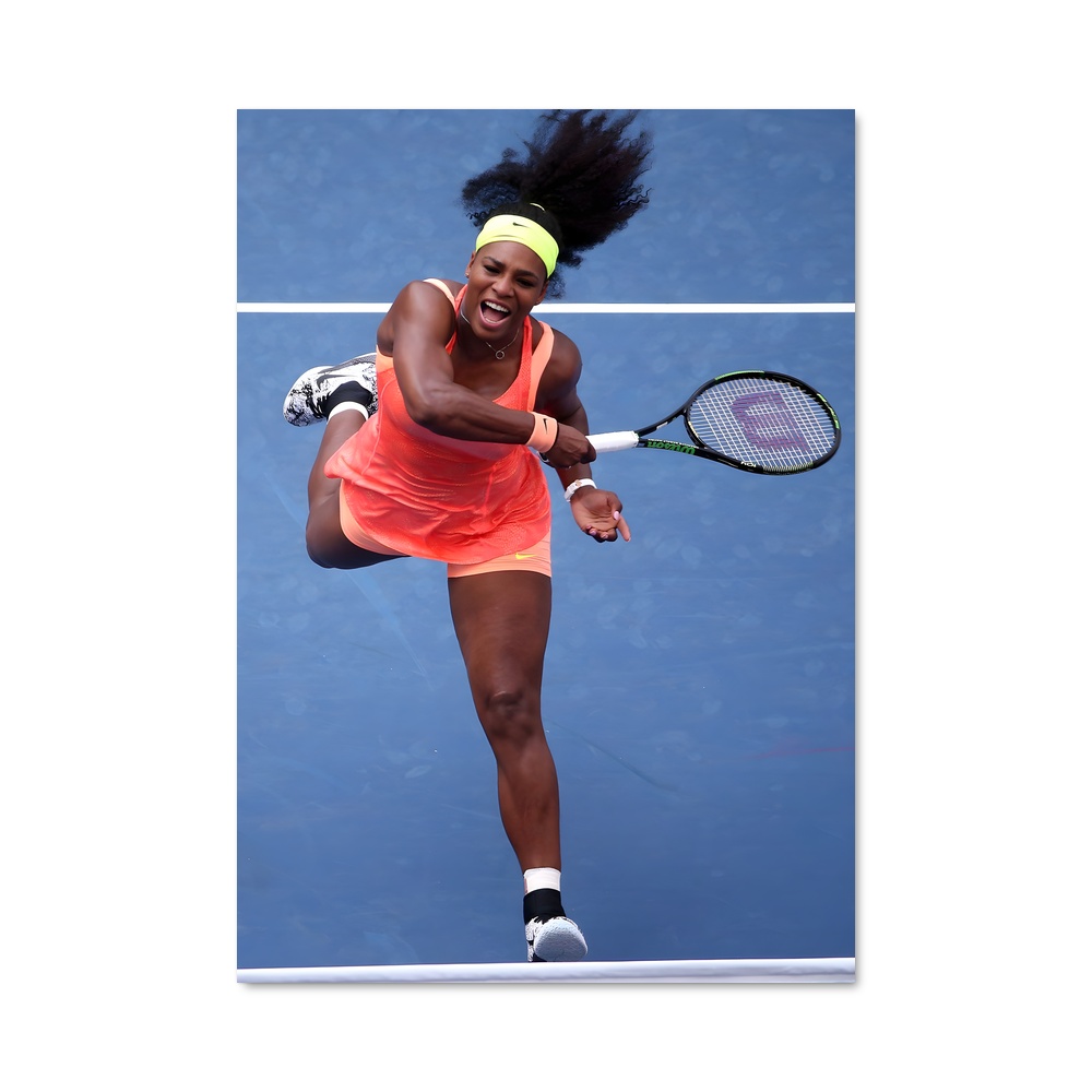 Poster Serena williams championne